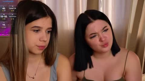 Lora black  and Lili blonde welcome you here online show from January 7, 11:26 am