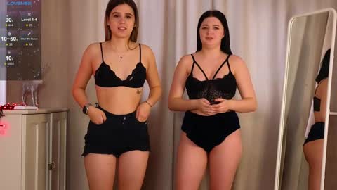 Lora black  and Lili blonde welcome you here online show from January 14, 11:31 am