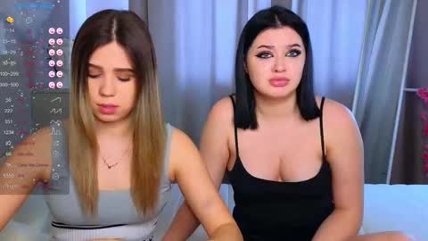 Lora black  and Lili blonde welcome you here online show from February 9, 8:44 am