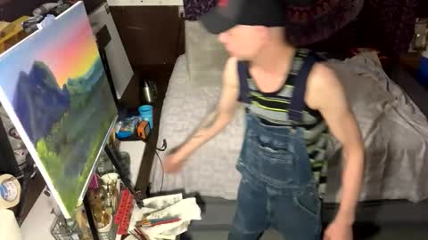 Snapshot of playfulpainter chatting on March 25, 7:42 pm playfulpainter online show from March 25, 7:42 pm