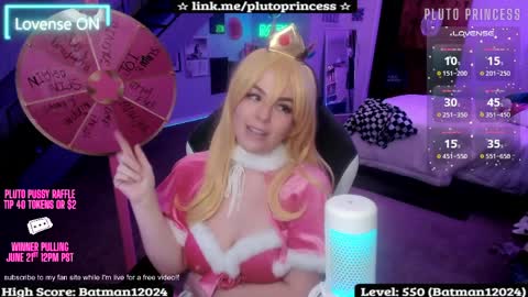 Pluto Princess online show from April 11, 7:56 am