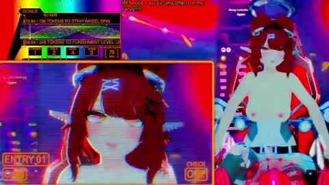 Snapshot of puppyinu chatting on April 16, 10:01 pm Inuyama Wanko online show from April 16, 10:01 pm