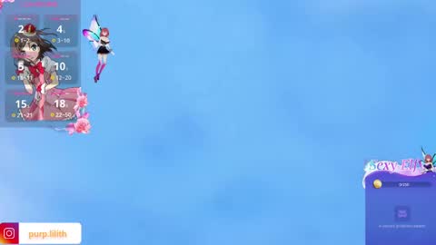 Purple Lilith online show from February 20, 5:07 pm