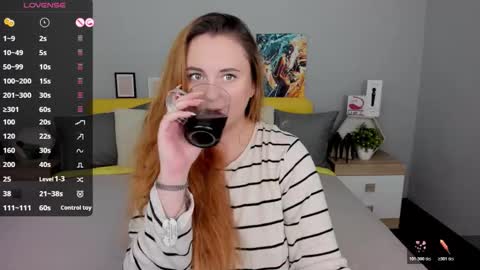 Snapshot of red_naughtyfox chatting on October 26, 6:36 pm Lessy Fox online show from October 26, 6:36 pm