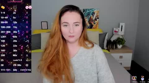 Snapshot of red_naughtyfox chatting on December 19, 6:37 pm Lessy Fox online show from December 19, 6:37 pm