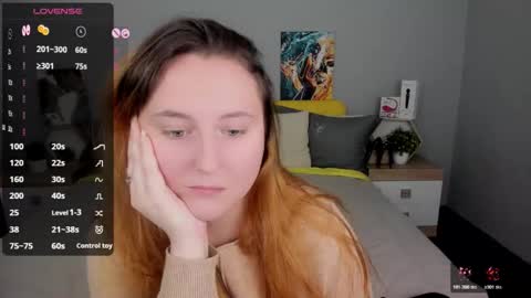 Snapshot of red_naughtyfox chatting on February 15, 4:36 pm Lessy Fox online show from February 15, 4:36 pm