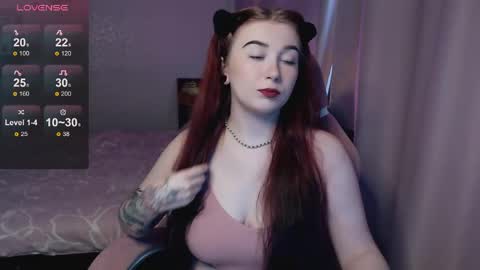 Snapshot of redhaired_kitty chatting on May 17, 10:22 am Lina online show from May 17, 10:22 am