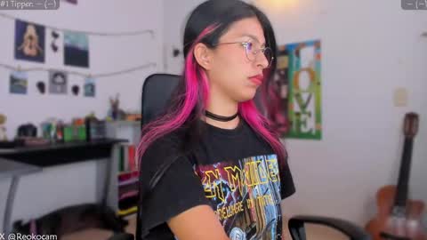 Snapshot of reoko_ chatting on May 7, 7:08 pm Reoko online show from May 7, 7:08 pm