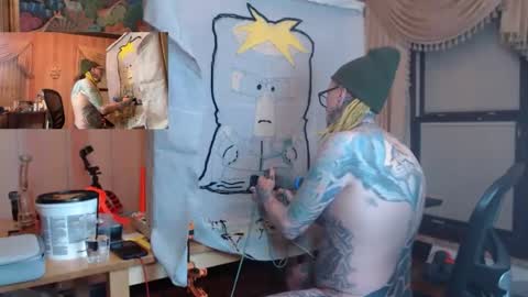 Naked Artist online show from February 13, 3:02 am