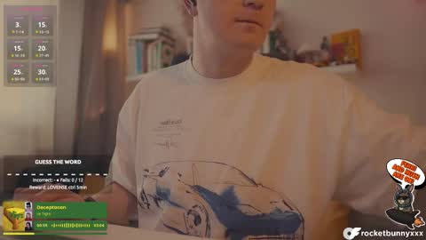 Rocket Bunny online show from February 11, 12:32 pm