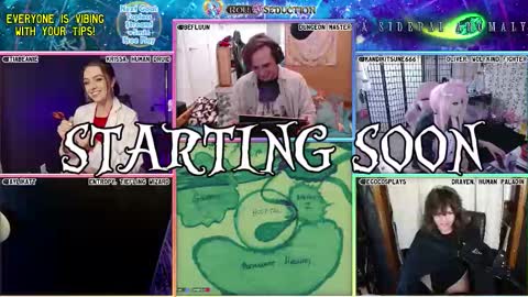 Snapshot of rollseduction chatting on February 18, 12:17 am Roll For Seduction online show from February 18, 12:17 am