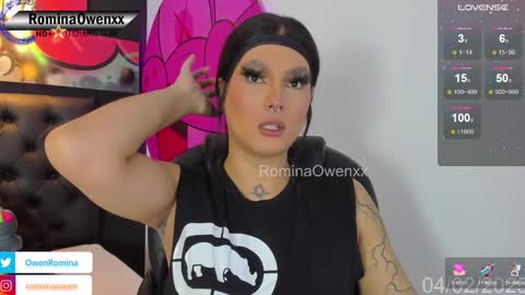 Snapshot of rominaowenxx chatting on February 4, 7:07 am ROMINA OWEN online show from February 4, 7:07 am