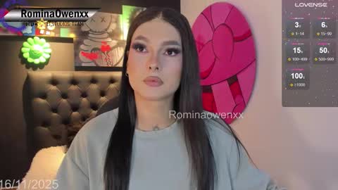 ROMINA OWEN online show from November 16, 5:24 am