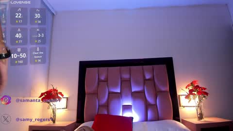 Snapshot of samantha_rogerss chatting on February 8, 11:44 am Sammy online show from February 8, 11:44 am