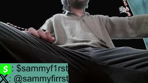 Snapshot of sammyf1rst chatting on March 28, 4:17 pm Sammy First online show from March 28, 4:17 pm
