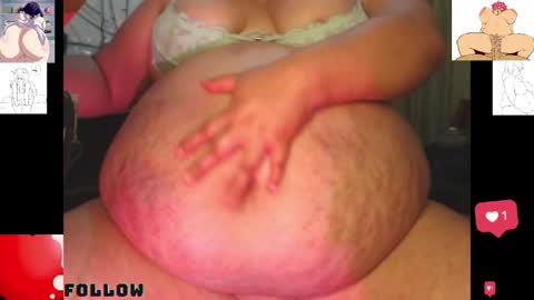 Snapshot of samy_belly32 chatting on April 6, 4:46 am loredy samantha online show from April 6, 4:46 am