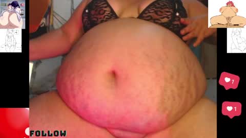 Snapshot of samy_belly32 chatting on April 9, 5:40 am loredy samantha online show from April 9, 5:40 am