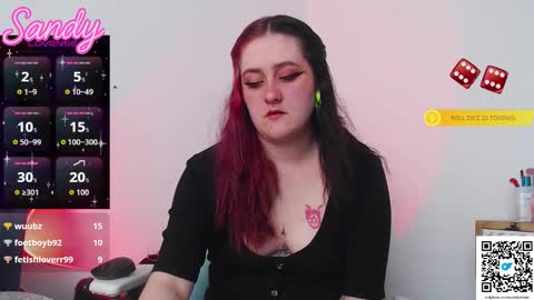 Snapshot of sandyprinss chatting on December 20, 2:57 pm Sandy Prinss online show from December 20, 2:57 pm