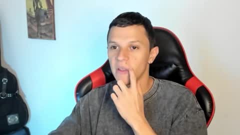 Snapshot of santi_alpha chatting on February 9, 3:38 pm Santi online show from February 9, 3:38 pm