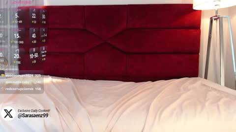 Snapshot of sarasaenz_99 chatting on January 9, 1:50 am Sara online show from January 9, 1:50 am
