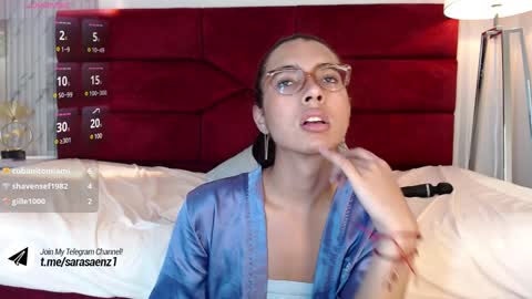 Snapshot of sarasaenz_99 chatting on January 17, 10:45 pm Sara online show from January 17, 10:45 pm