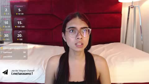 Snapshot of sarasaenz_99 chatting on January 18, 10:39 pm Sara online show from January 18, 10:39 pm