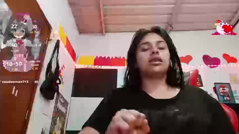 Snapshot of saray_extrovert1 chatting on March 13, 5:03 am Sara Jimenez online show from March 13, 5:03 am