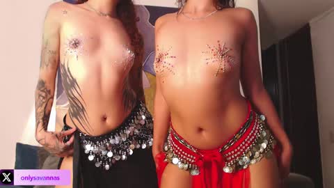 Snapshot of savanna_wallace chatting on February 11, 10:39 pm Savannaredhair 33 Angelebony33 online show from February 11, 10:39 pm