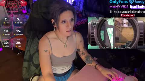 Snapshot of scarletbrainrot chatting on February 4, 3:23 am scarlet3 online show from February 4, 3:23 am