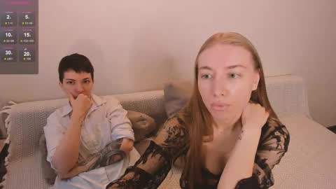 Amanda and  pair in a real life we love each other but can play with you online show from February 25, 10:47 am