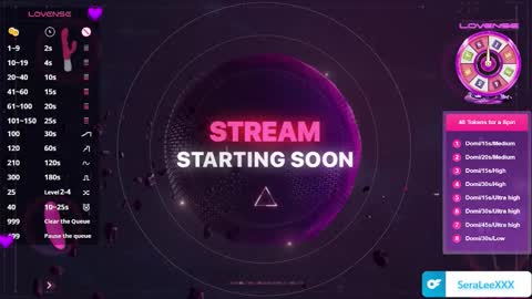 SeraLeeXXX online show from October 14, 5:03 pm