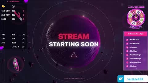 SeraLeeXXX online show from May 12, 5:32 pm