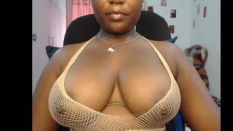 Snapshot of sexy_ebony12 chatting on March 15, 8:09 am Racheal online show from March 15, 8:09 am
