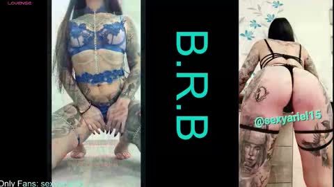 SexyAriel15 online show from February 2, 5:00 pm