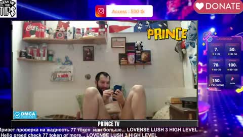 BISEXPRINCE777 online show from July 1, 2:46 am