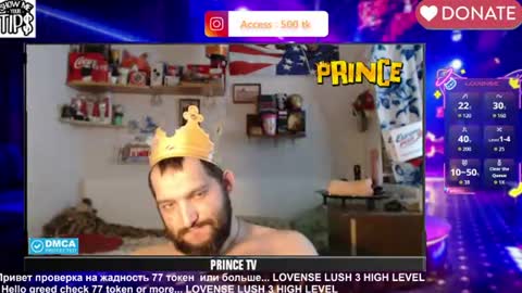 BISEXPRINCE777 online show from July 3, 4:52 am