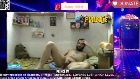 BISEXPRINCE777 online show from July 10, 4:09 pm