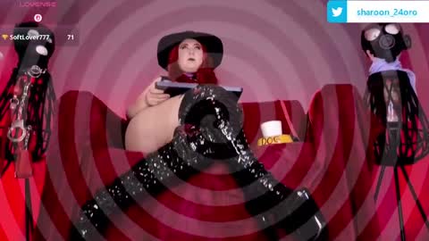 Snapshot of sharoon_gold chatting on May 27, 4:20 am Your mistress Sharon online show from May 27, 4:20 am