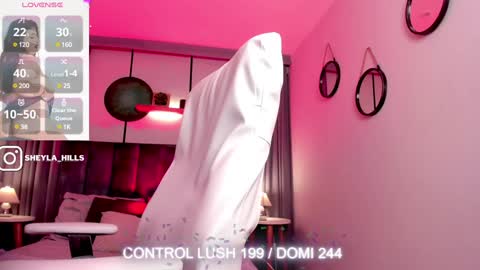 Snapshot of sheyla_hills_ chatting on December 12, 8:14 am Sheyla online show from December 12, 8:14 am