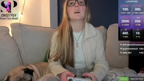 short sweetpea online show from December 3, 9:01 pm