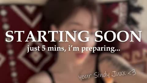 Sindy Juxx online show from February 8, 4:05 am