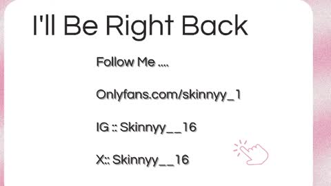 Snapshot of skinnyy__016__ chatting on April 29, 5:33 am Skinnyy online show from April 29, 5:33 am