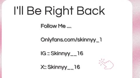 Snapshot of skinnyy__016__ chatting on May 18, 3:35 am Skinnyy online show from May 18, 3:35 am