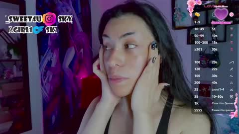 Snapshot of skylady05 chatting on April 25, 6:38 am millie online show from April 25, 6:38 am