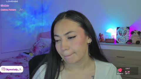 Snapshot of skymelody_1 chatting on January 7, 4:50 am IG Skymelody 1 online show from January 7, 4:50 am
