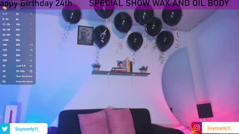 Independent Model Merly online show from January 12, 4:21 am