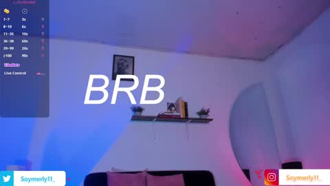 Independent Model Merly online show from January 16, 1:16 am