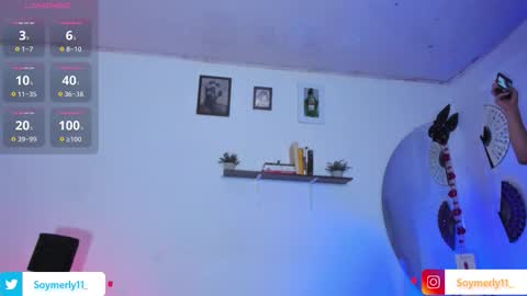 Independent Model Merly online show from November 21, 3:27 am