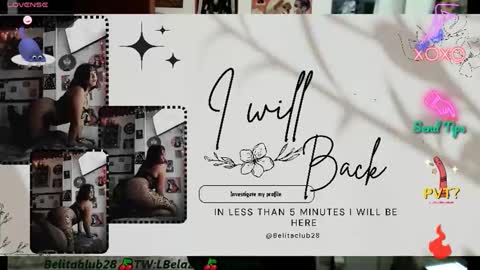 Snapshot of soynanabela chatting on December 2, 10:12 pm Nana Bela online show from December 2, 10:12 pm