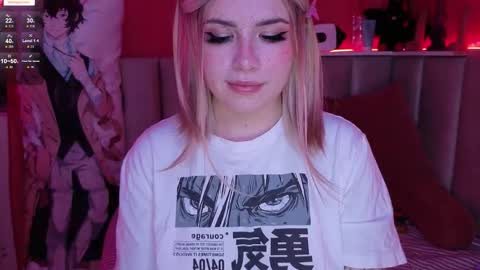 Snapshot of sparklemona chatting on October 12, 2:21 am SparkleMona online show from October 12, 2:21 am